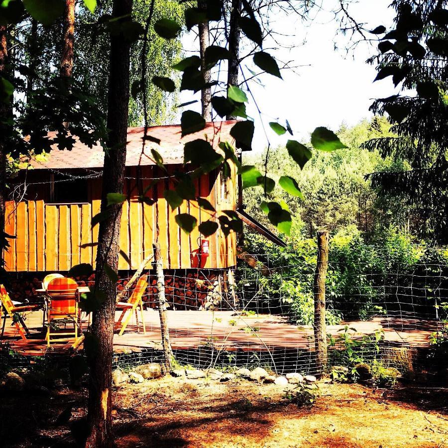 Nature Retreat "Upes Dizvietas" Krāslava Eksteriør billede